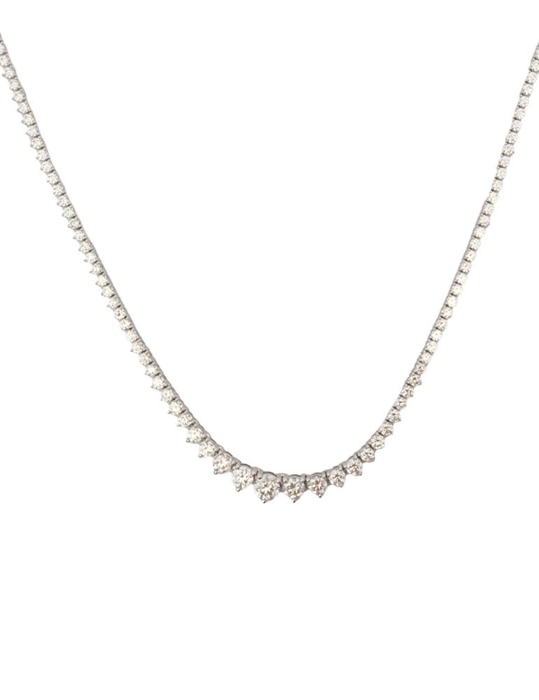 Diamond Eternity Necklace