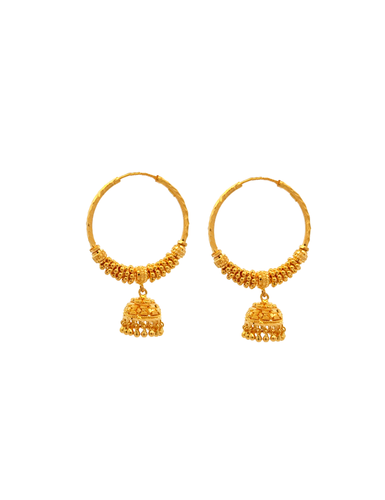 Gold Hoop 22 Karat