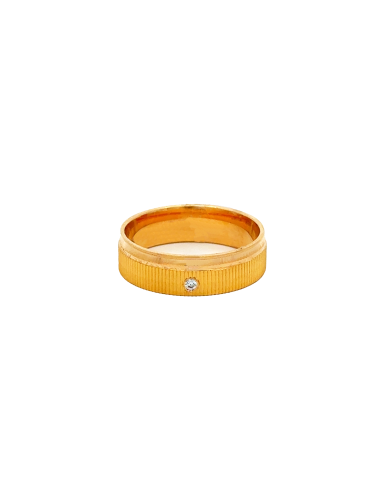 Gold Men's Ring 22 Karat
