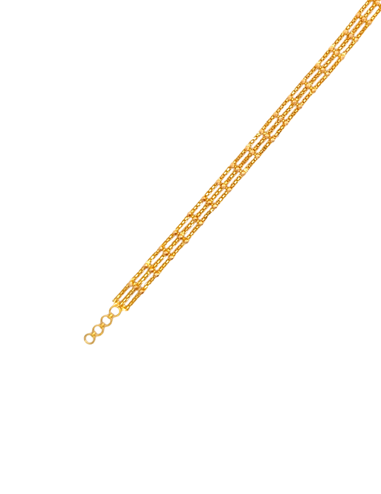 Gold Women's Bracelet 22 Karat