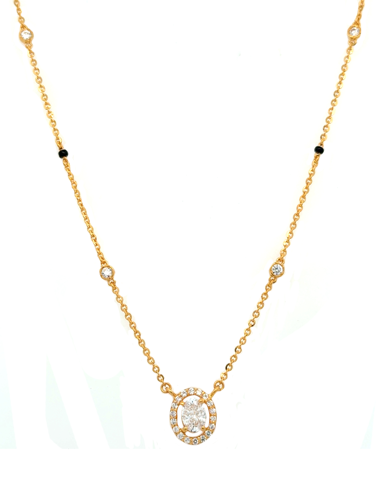 Radiance Knot Mangalsutra - 22 Karat