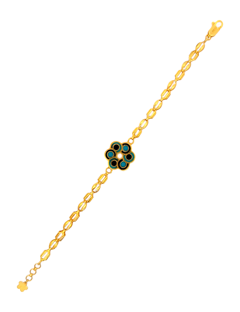 Gold Women's Bracelet - 22 Kt