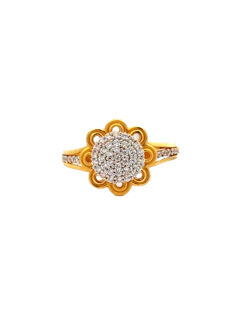 Gold Ladies Ring 22 Karat