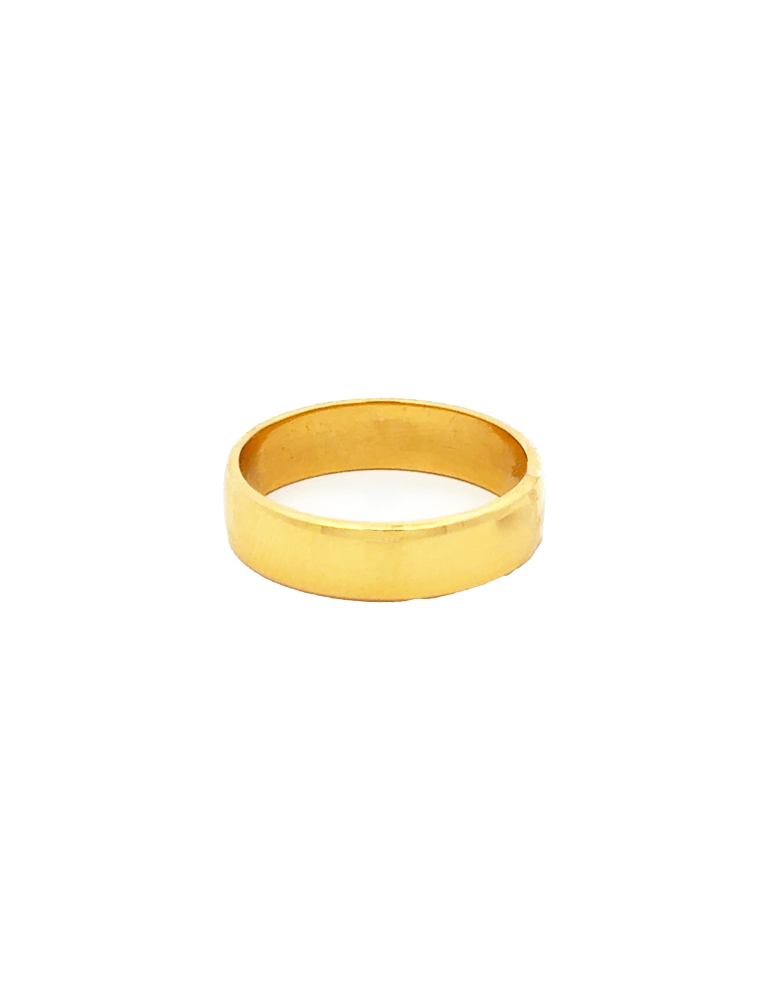Polished Round Cut Unisex Band
