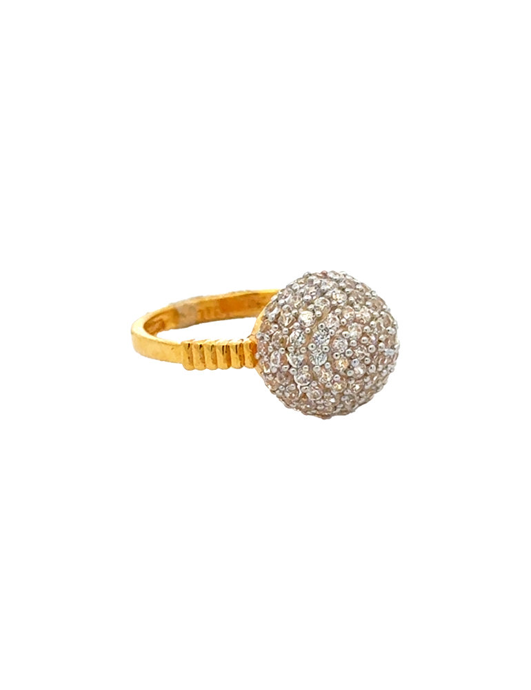 Brilliant Round Cut CZ Ring for Everyday Glamour