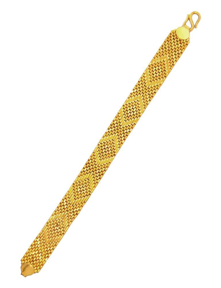 Gold Men's Bracelet 22 Karat