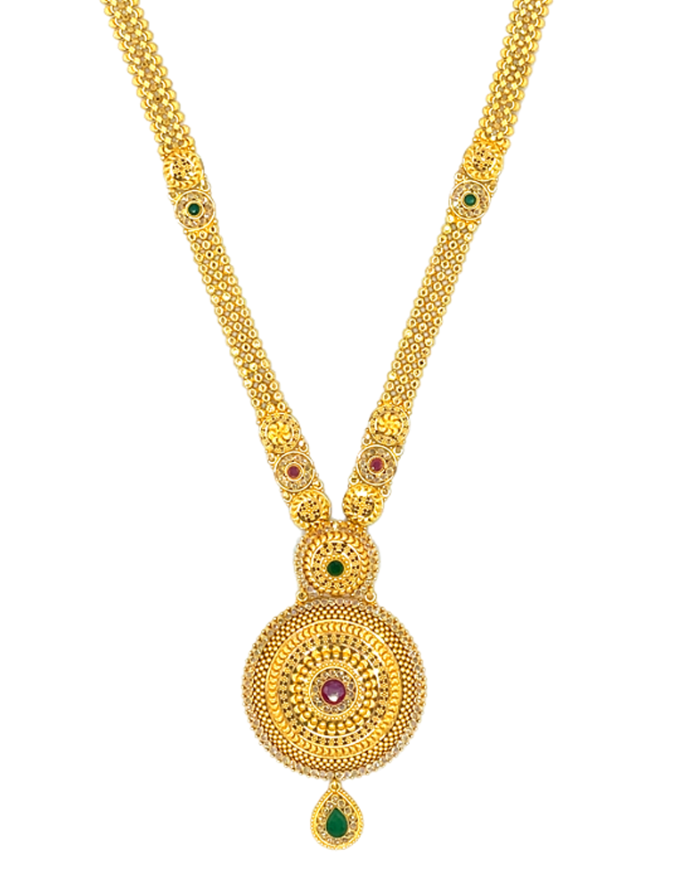 Gold Set with Earrings 22 Karat