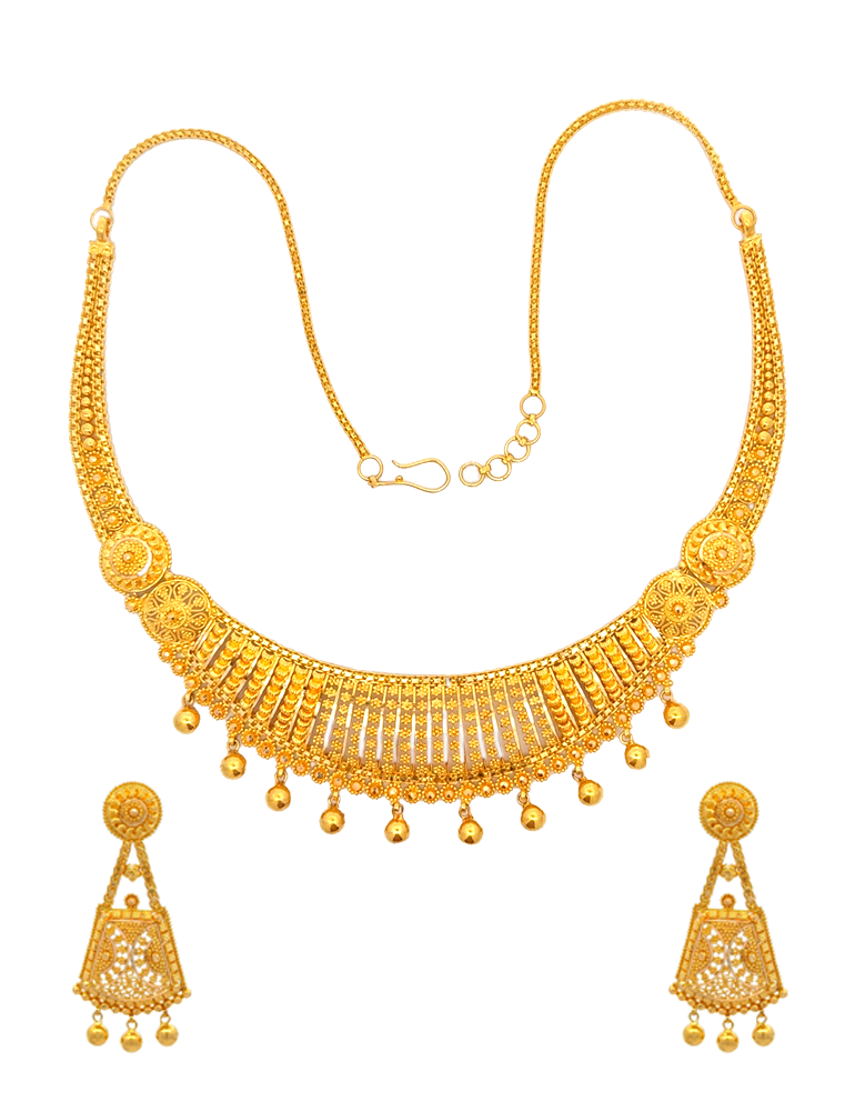 Exquisite Gold Set - 22 Karat