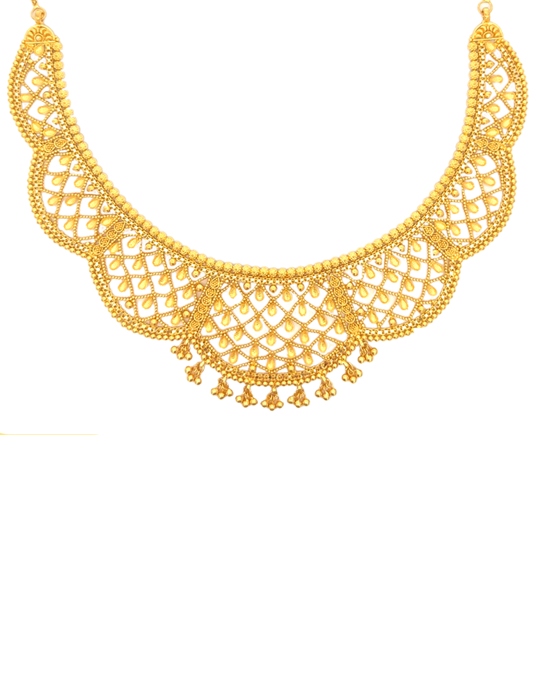 Gold Set with Earrings 22 Karat