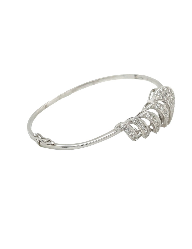 Diamond Bangle Bracelets 18 Karat