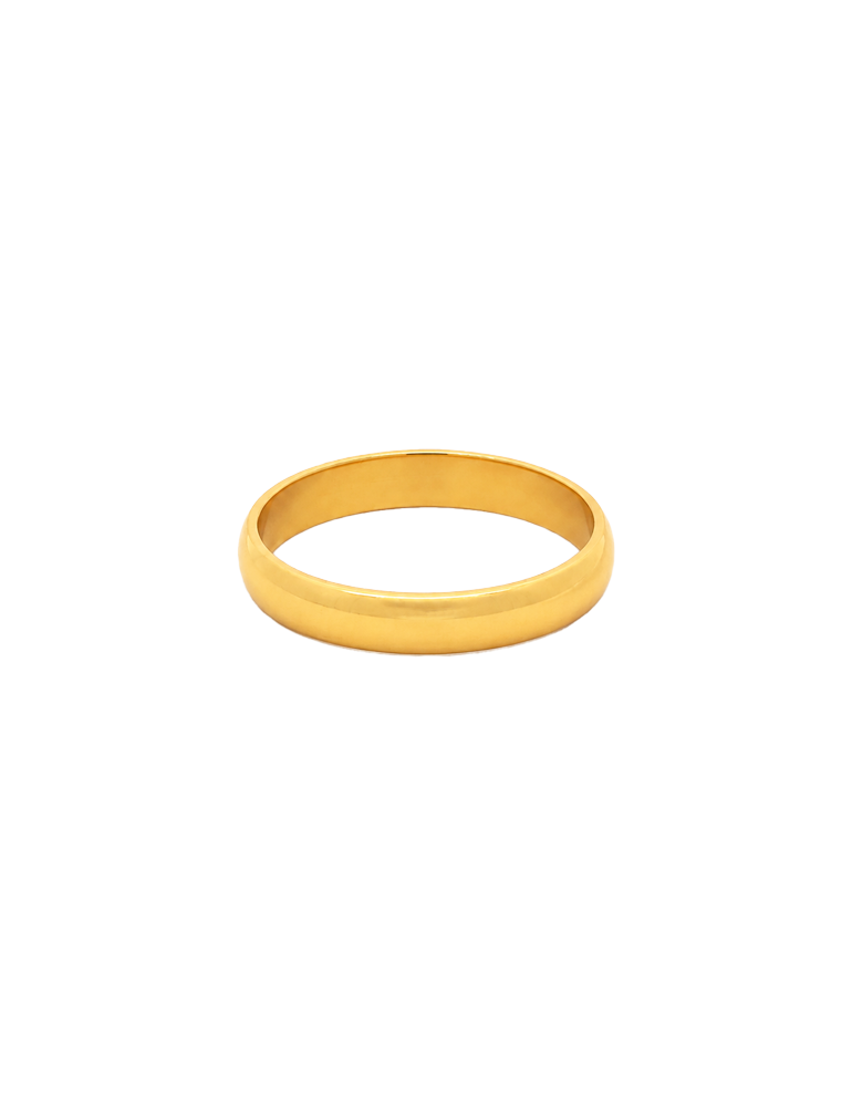 Signature Plain Gold Band - 18 Karat