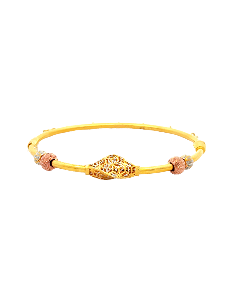 Varnakriti Gold Kada - 22 Karat