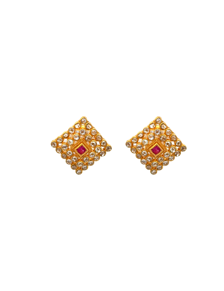 Gold Earrings 22 Karat