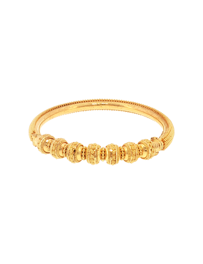 Shahi Dor Gold Bangles 22K - Set of 2