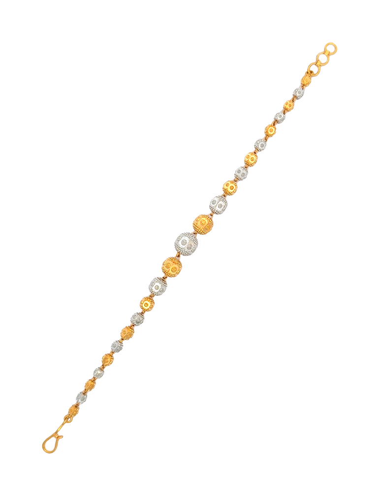 Gold Women's Bracelet 22 Kt
