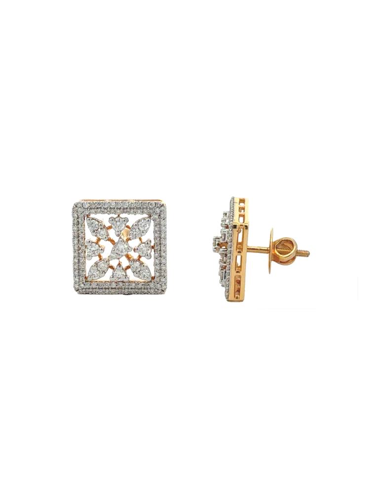 Diamond Earrings - 18 Karat