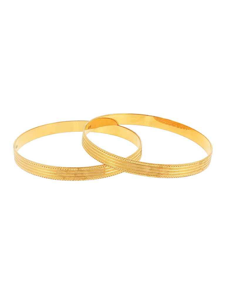 Kanchan Tarangini Bangles 22K - Set Of 2