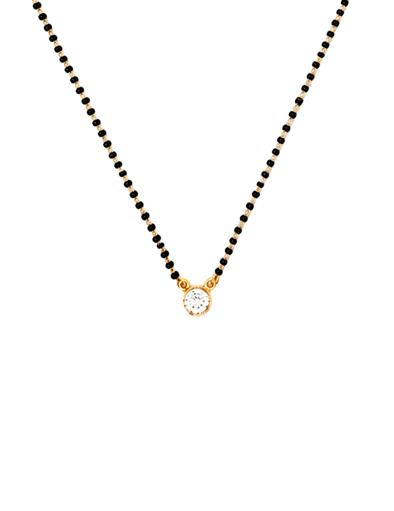 Noiré Sol Mangalsutra - 22 Karat