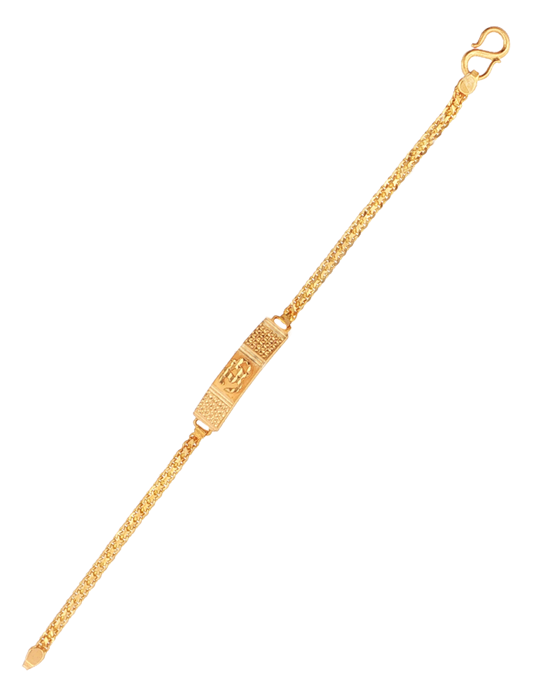 Veerank Gold Bracelet - 22 Karat