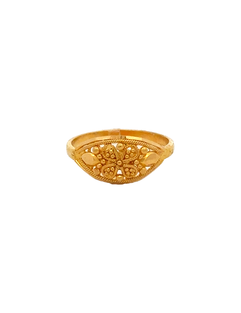 Gold Baby Ring 22 Karat