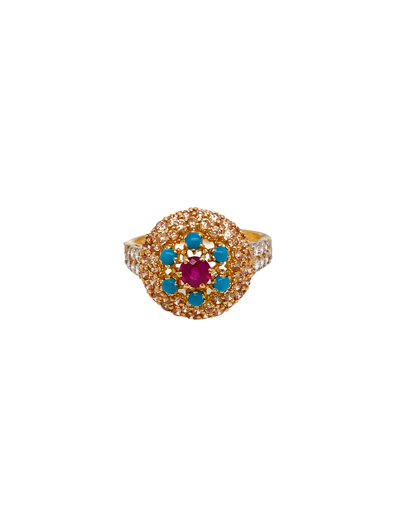 Gold Ladies Ring 22 Karat