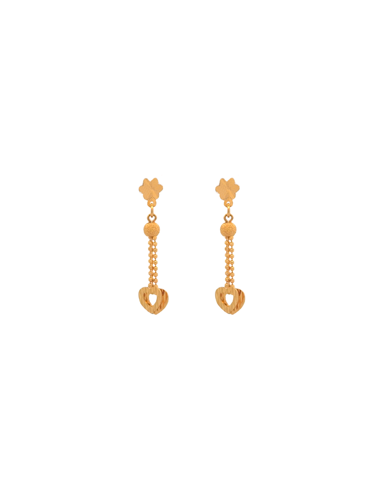 22 KT Yellow Gold Set With Earrings