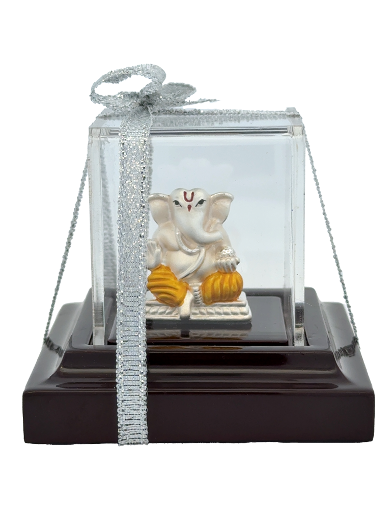 Lord Ganesh Idol - 999 Fine Silver