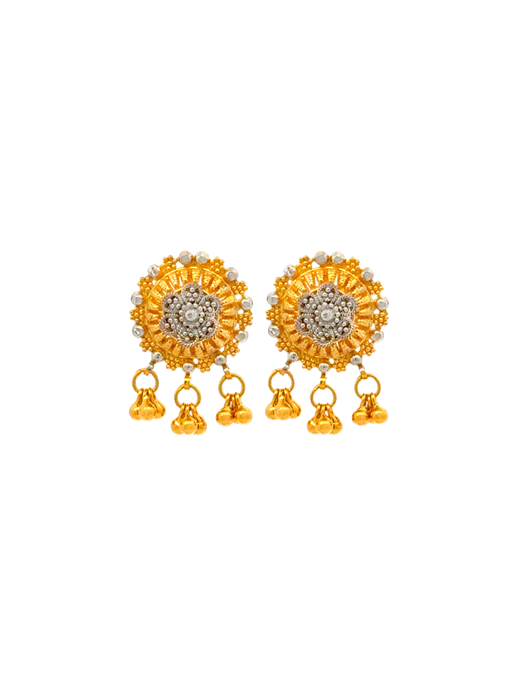 Gold Earring - 22 Karat