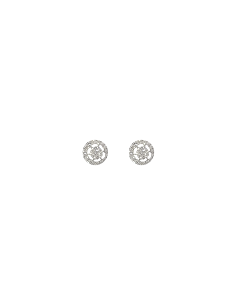Diamond Set with Earrings 18 Kt