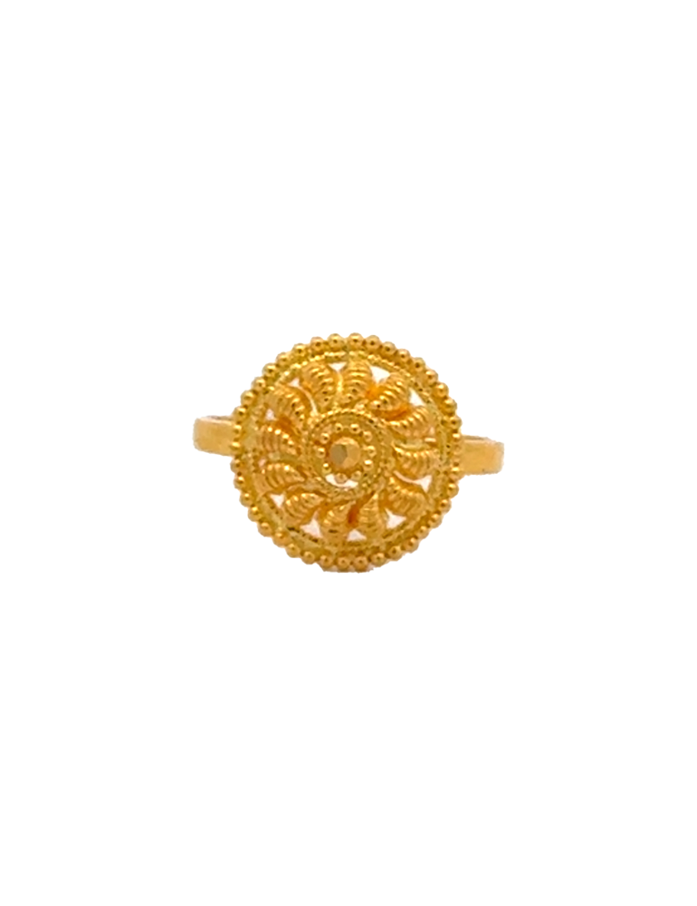 Gold Baby Ring 22 Karat