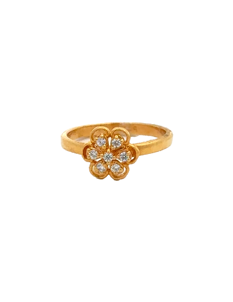 Gold Baby Ring 22 Karat