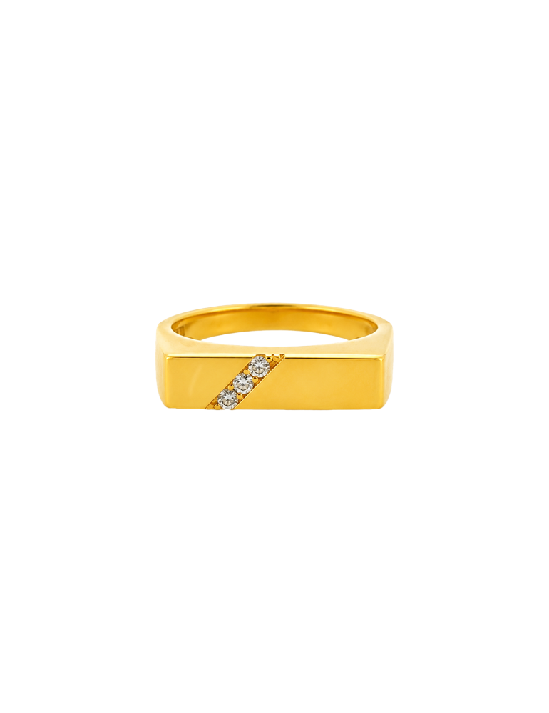 Vanguard Gold Ring - 22 Karat