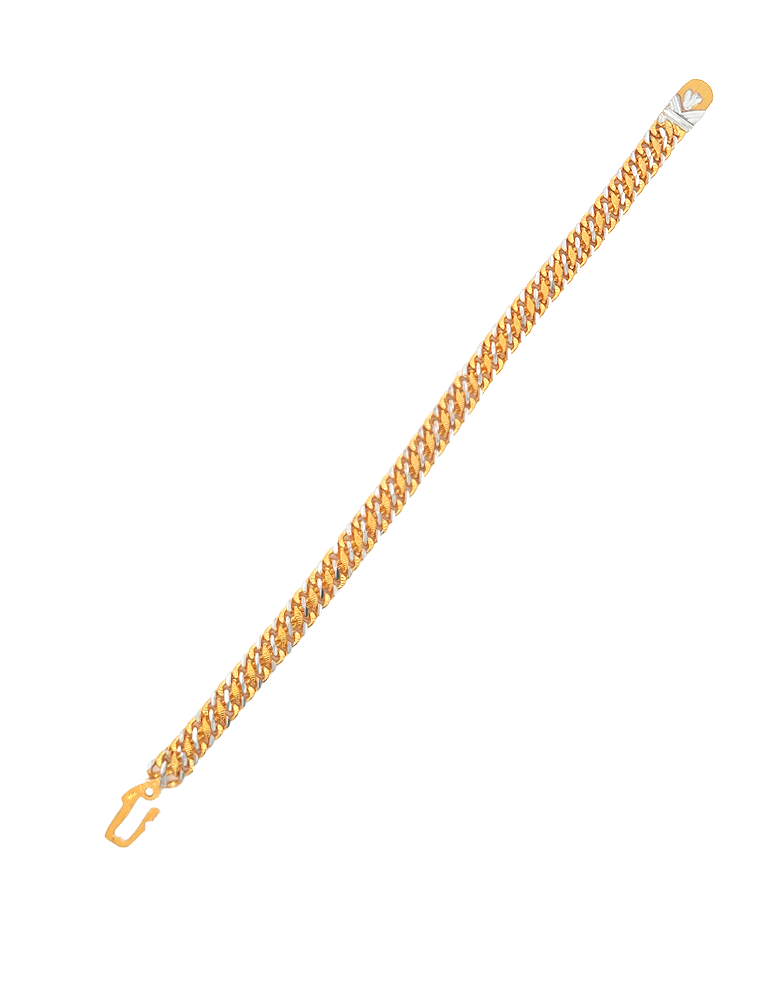Men's Gold Bracelet - 22 Karat