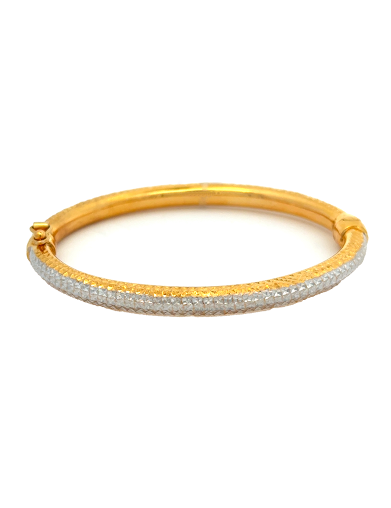 Gold Bangle Bracelet 22 Karat