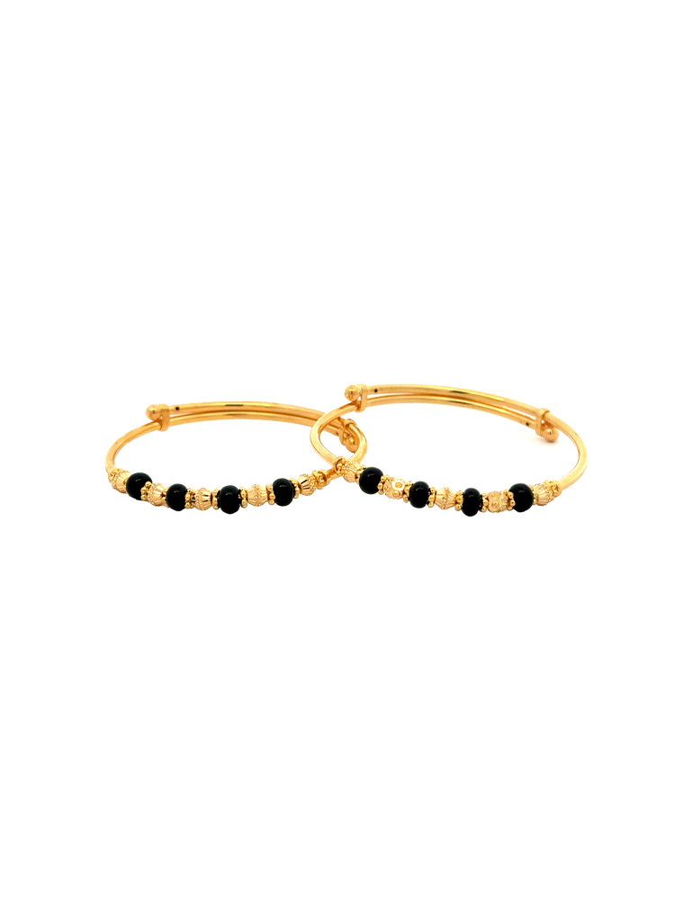 Gold Baby Bangles 22 Karat