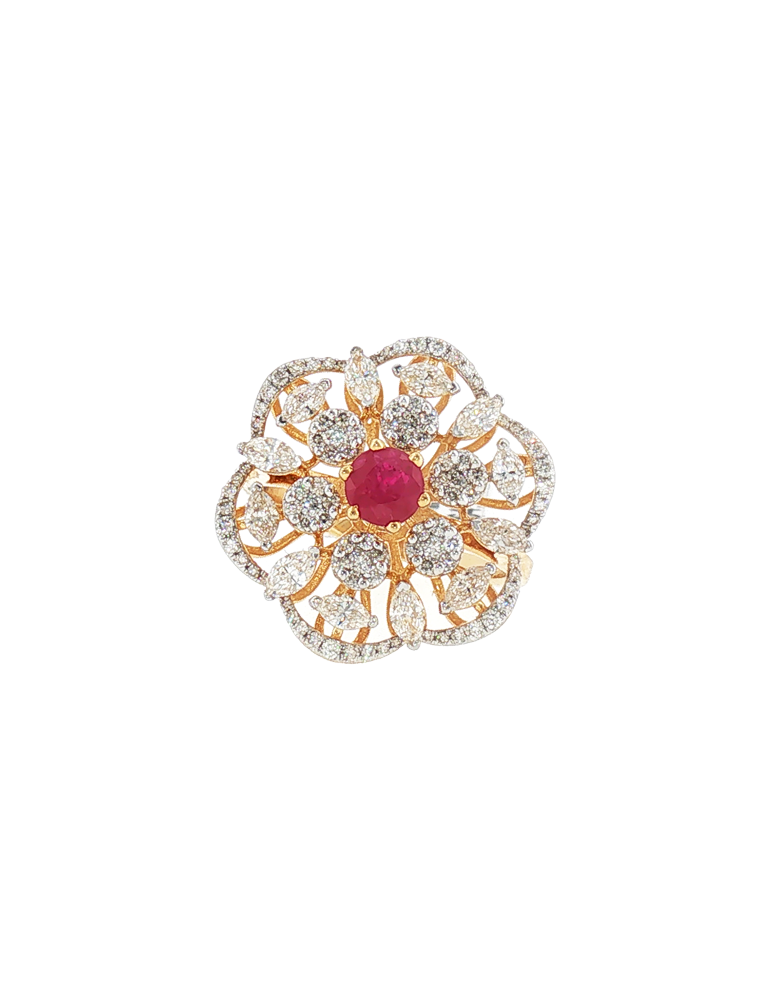 Rouge Garden Ring - 14 Karat