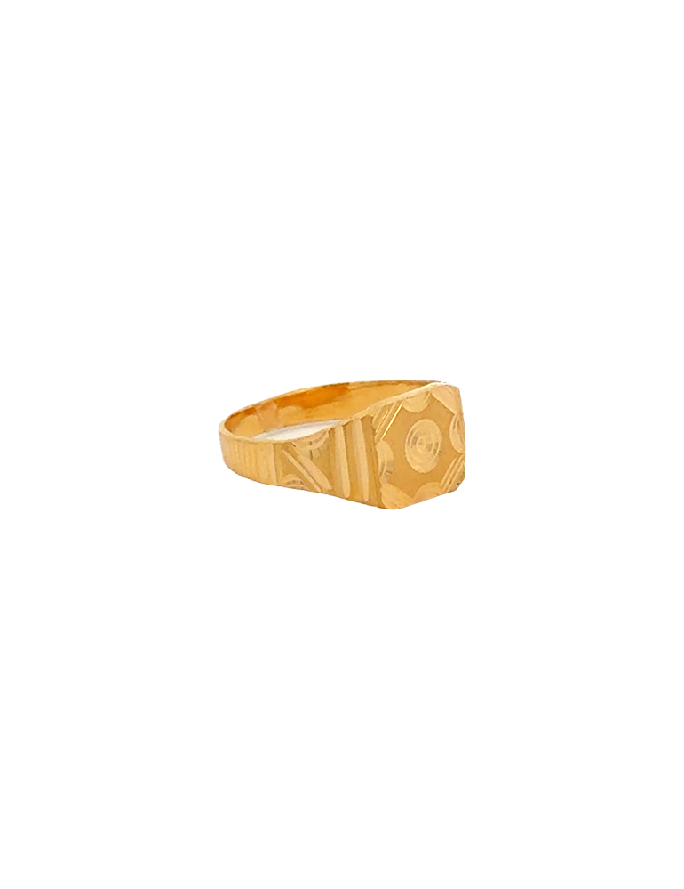 Gold Baby Ring 22 Karat