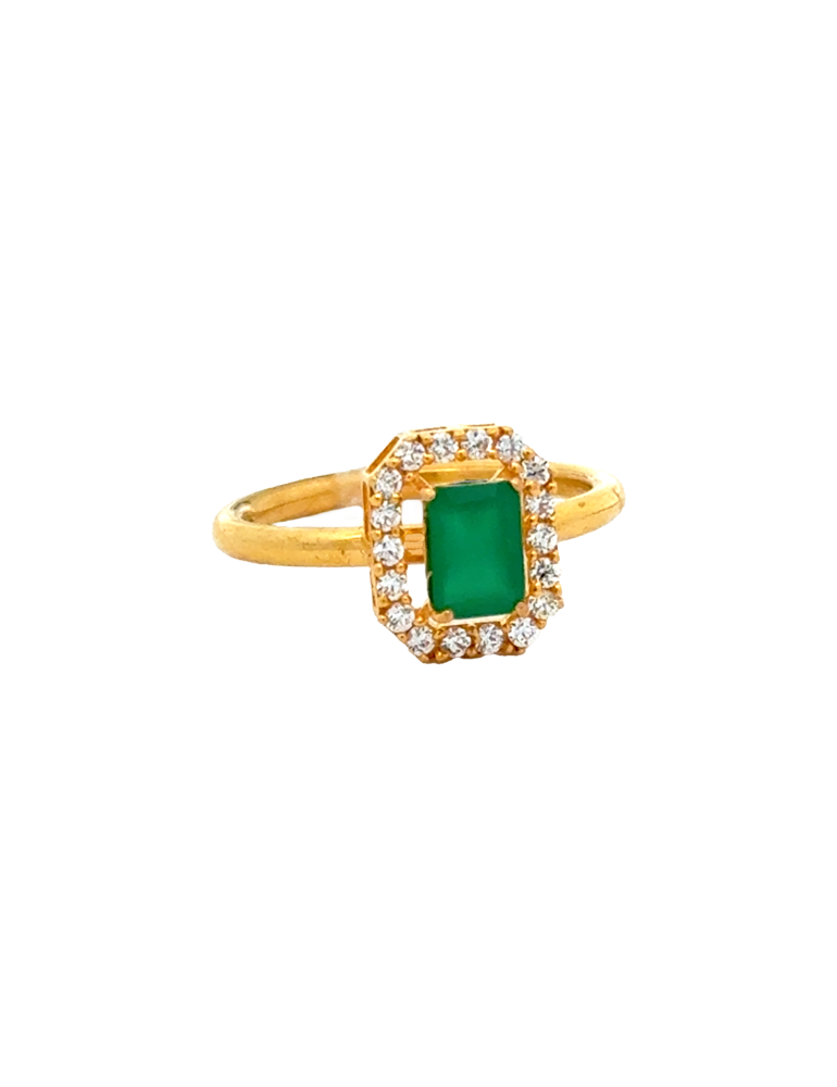 Timeless Verde - Gold Ring 22 Karat