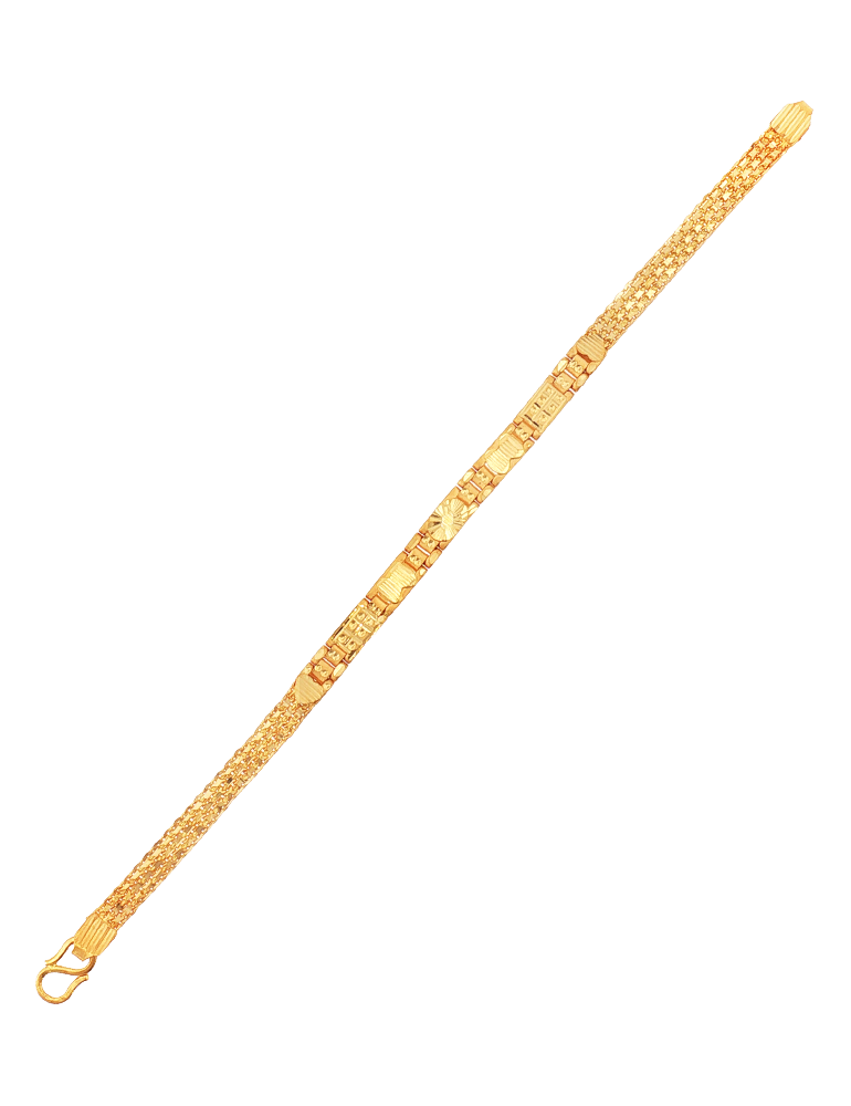 Lakshya Heritage Gold Bracelet - 22 Karat