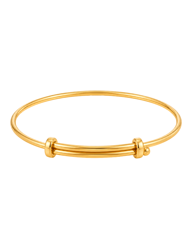 Bal Jyoti Gold Bangle Pair 22 KT