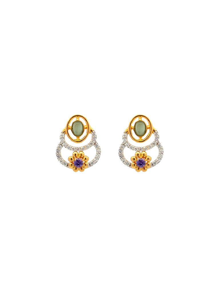 Gold Earrings 22 Karat