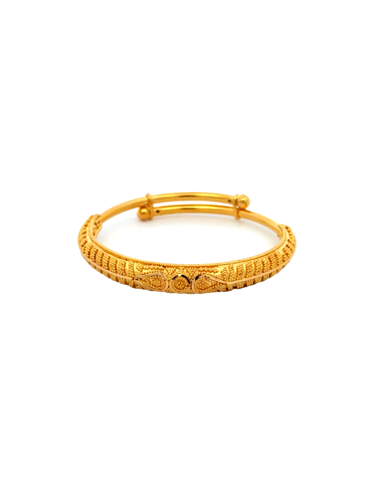 Gold Baby Bangles 22 Karat