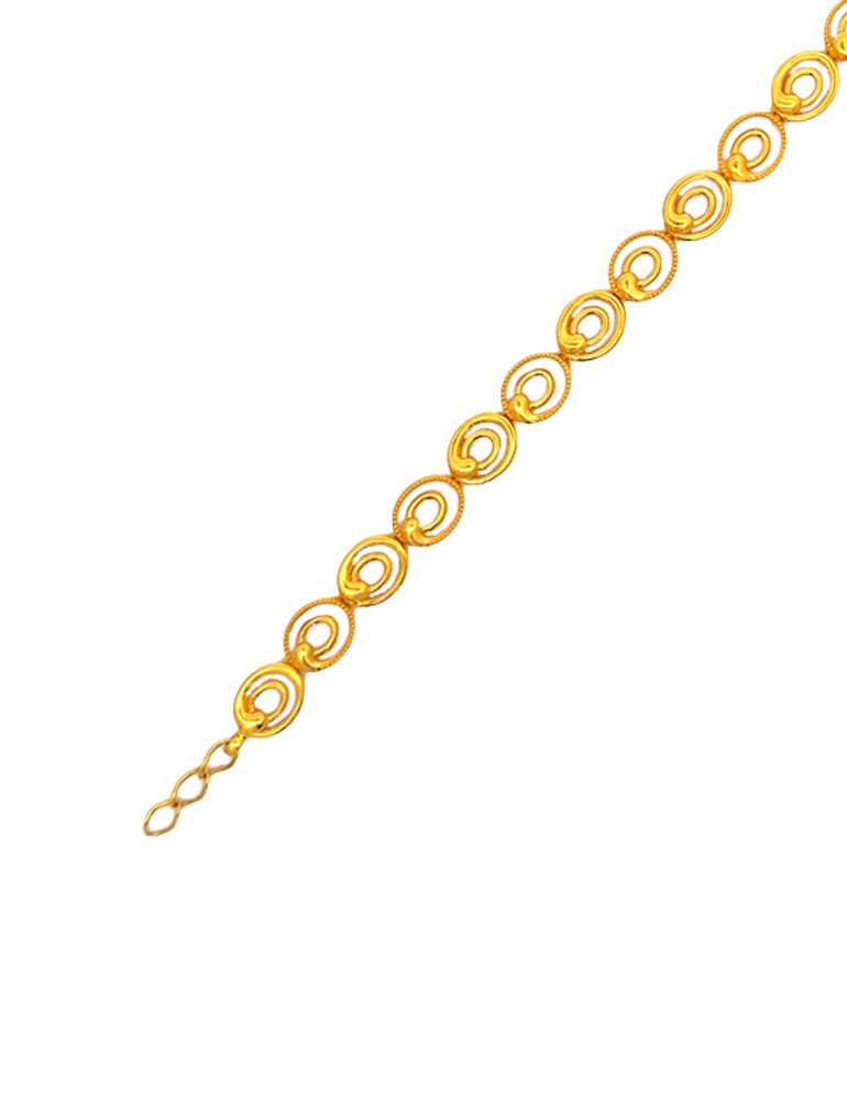 Gold Women's Bracelet 22 Karat