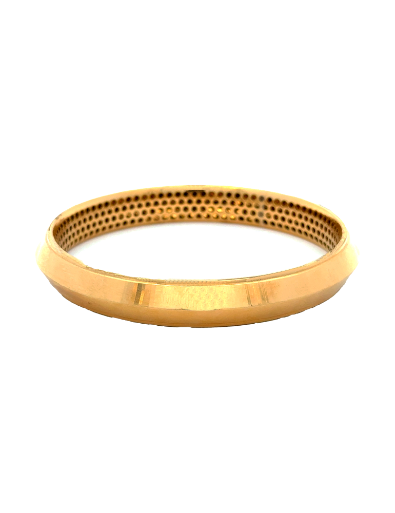 Gold Men's Kada 22 Karat