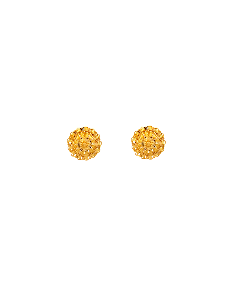 Sunwoven Elegance Necklace Set with Earrings 22 Karat