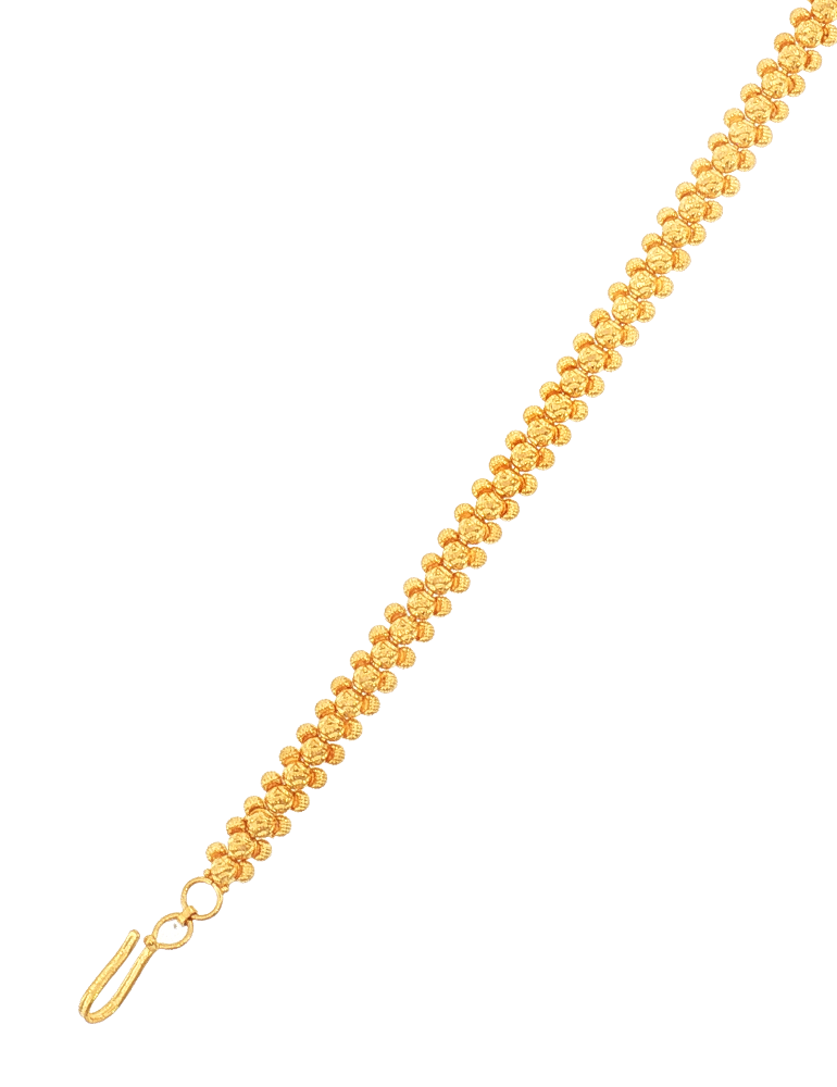 Kusumlata Gold Bracelet - 22 Karat