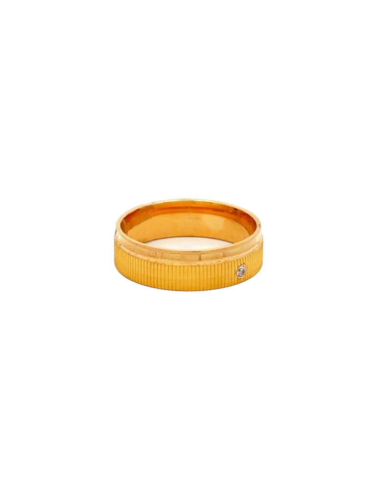 Gold Men's Ring 22 Karat