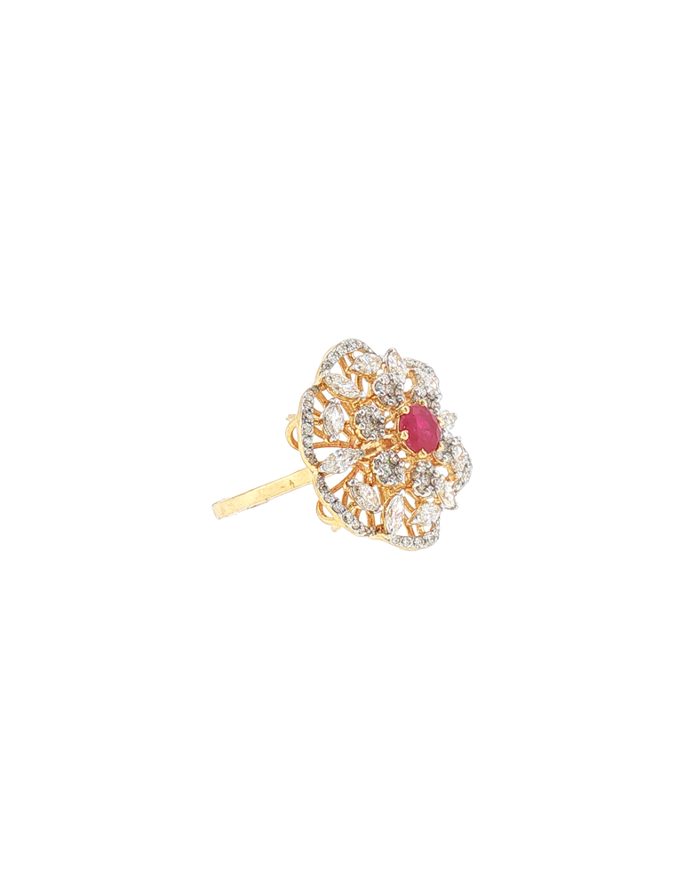 Rouge Garden Ring - 14 Karat