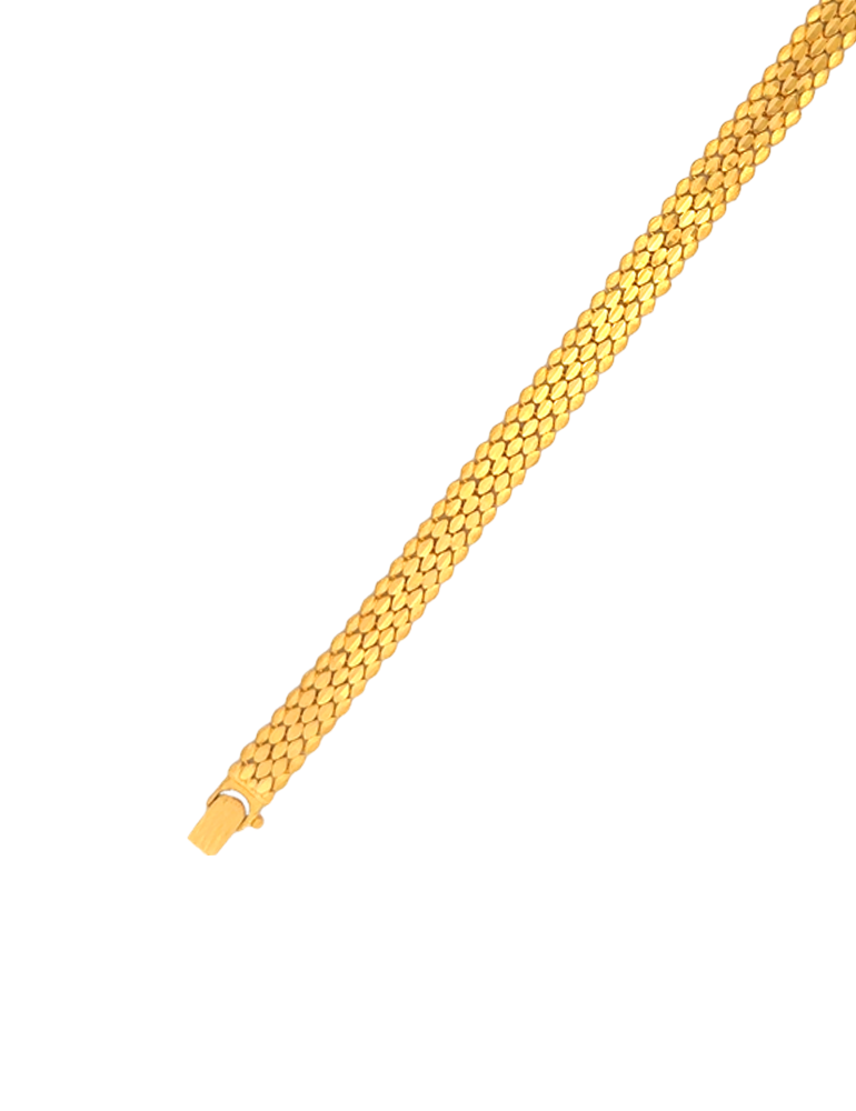Gold Men's Bracelets - 22 Karat