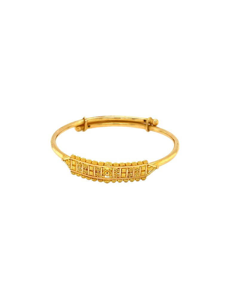 Gold Baby Girl Bangles 22 Karat